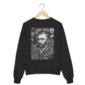 Moletom Van Gogh Cor Entusiasmo Girassol Design | Silk & Luck