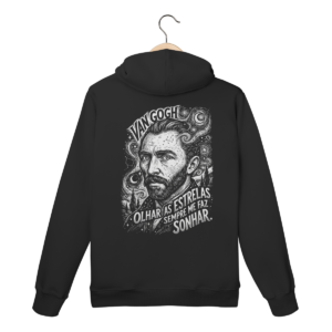 Moletom Canguru Van Gogh Estrelas Inspiração Poética | Silk & Luck