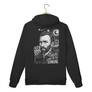 Moletom Canguru Van Gogh Estrelas Noturnas Sonhar | Silk & Luck