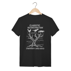 Camiseta Cladística: A Árvore da Vida dos Dinossauros | Silk & Luck