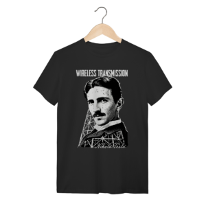 Camiseta Nikola Tesla – Engenharia Elétrica | Silk & Luck