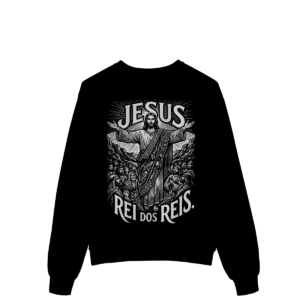 Moletom Jesus Rei dos Reis – História e Cultura – Silk & Luck | Silk & Luck