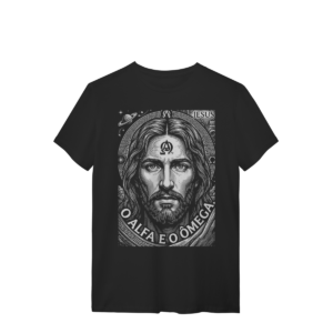 Camiseta O Alfa e o Ômega – Design Intelectual Histórico – Silk & Luck | Silk & Luck