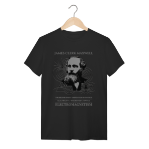 Camiseta Equações de Maxwell - A Unificação da Luz | Silk & Luck