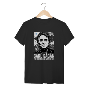 Camiseta Carl Sagan - Pálido Ponto Azul | Silk & Luck