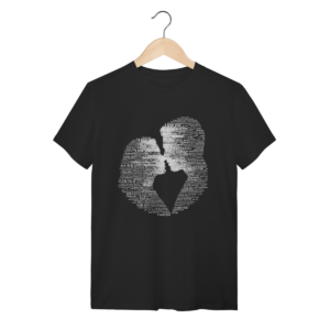 Camiseta Eu Te Amo em 100 Idiomas: O Beijo Eterno – Edição Especial | Silk & Luck