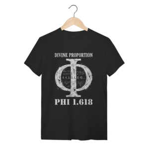 Camiseta Phi Golden Ratio: A Assinatura Matemática da Beleza | Silk & Luck