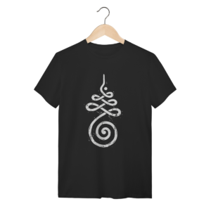 Camiseta Símbolo Unalome Caminho Iluminação | Silk & Luck