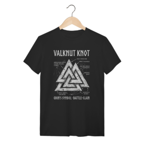 Camiseta Valknut: O Nó de Odin | Silk & Luck