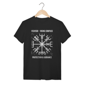 Camiseta Vegvisir: A Bússola Viking | Silk & Luck