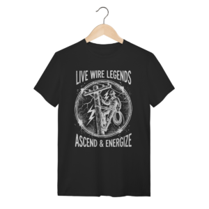 Camiseta Lineman: O Legado da Alta Tensão | Silk & Luck