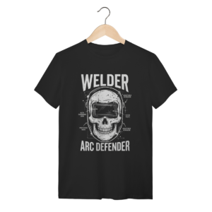 Camiseta Soldador: Forjado no Fogo | Silk & Luck
