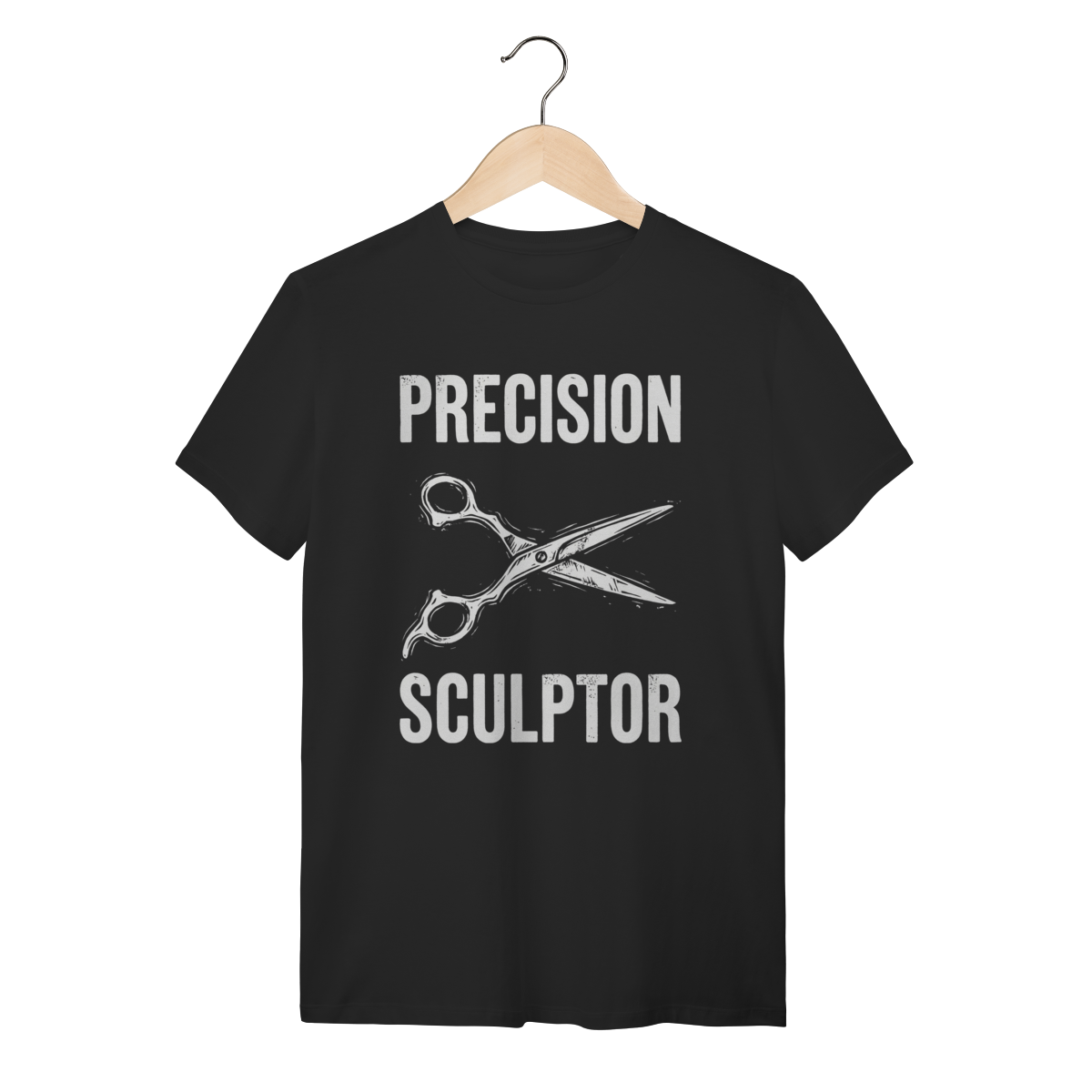 Camiseta Tesoura Stylist: A Escultura Viva | Silk & Luck 1 Camiseta Tesoura Stylist: A Escultura Viva | Silk & Luck