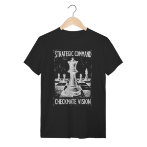 Camiseta Rainha do Xadrez: A Soberana do Jogo | Silk & Luck