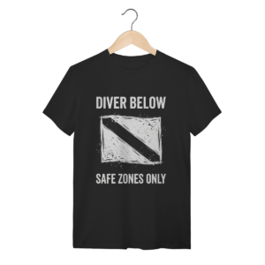 Camiseta Diver Down: Liberdade Subaquática | Silk & Luck
