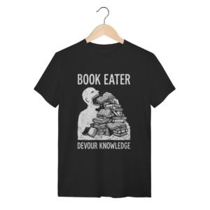 Camiseta Leitor Voraz: Devour Knowledge | Silk & Luck
