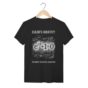 Camiseta Euler's Identity: GOD'S EQUATION (Matemáticos e Físicos) | Silk & Luck