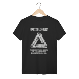 Camiseta Triângulo de Penrose – Geometria | Silk & Luck