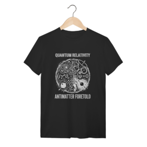 Camiseta Equação de Dirac – Física Quântica | Silk & Luck