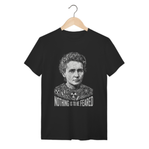 Camiseta Marie Curie – Ciência | Silk & Luck