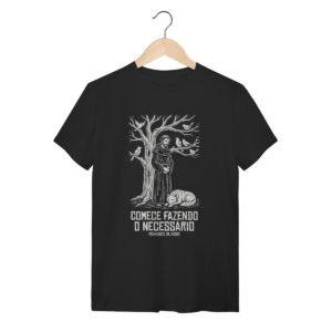 Camiseta Francisco de Assis – Filosofia e Sabedoria | Silk & Luck