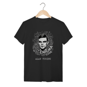 Camiseta Alan Turing – Ciência da Computação | Silk & Luck