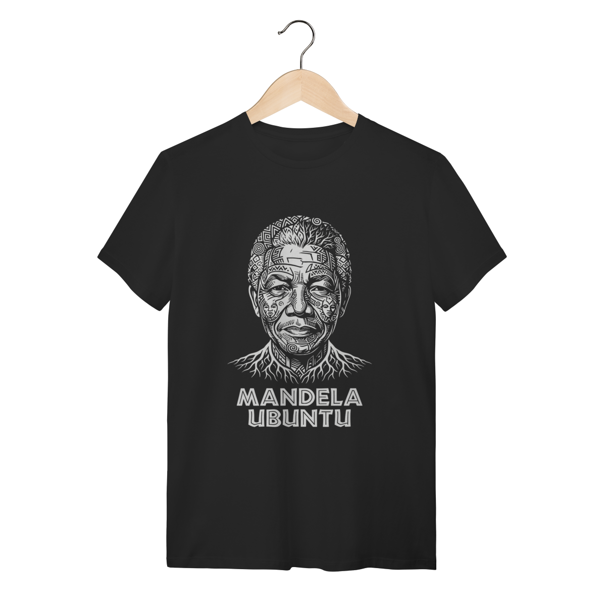 Camiseta Nelson Mandela – Liderança e História | Silk & Luck 1 Camiseta Nelson Mandela – Liderança e História | Silk & Luck