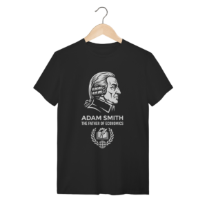 Camiseta Adam Smith – Economia Clássica | Silk & Luck
