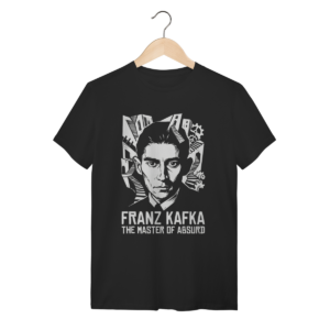 Camiseta Franz Kafka – Literatura Existencialista | Silk & Luck