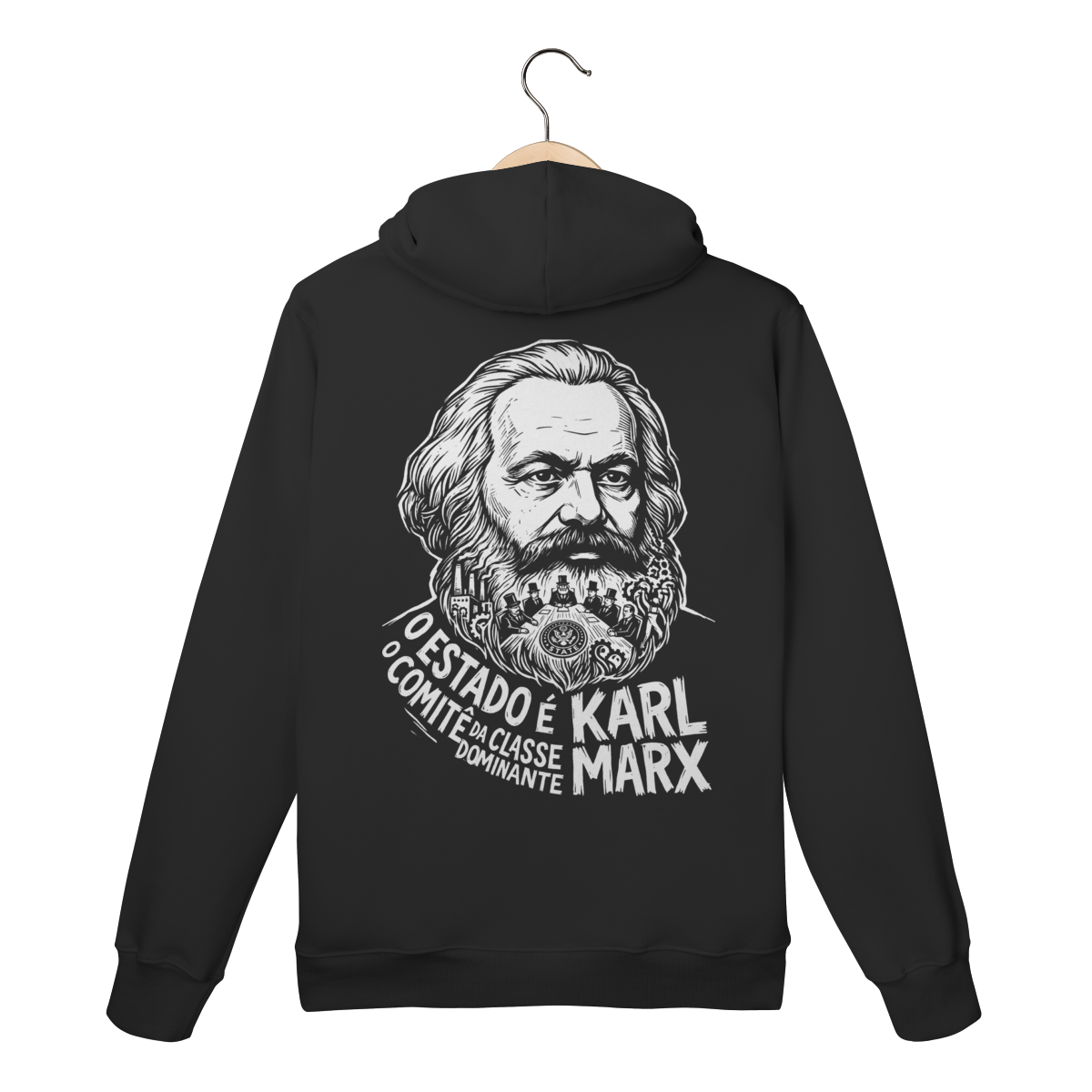 Moletom Canguru Marx Estado Comitê Classe Dominante Crítica | Silk & Luck 1 Moletom Canguru Marx Estado Comitê Classe Dominante Crítica | Silk & Luck