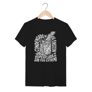 Camiseta Bose Einstein Superfluidez Física Geek | Silk & Luck