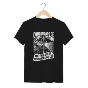 Camiseta Bose Einstein Matéria Luz Física Nerd | Silk & Luck