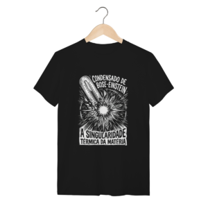 Camiseta Bose Einstein Térmica Quântica Ciência | Silk & Luck