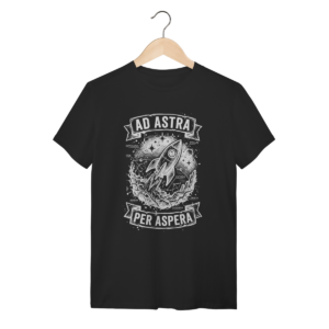 Camiseta Ad Astra Per Aspera O Triunfo Sobre o Caos | Silk & Luck | Silk & Luck