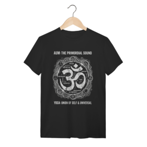 Camiseta Símbolo Om: A Vibração Primordial do Universo | Silk & Luck