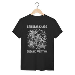 Camiseta Voronoi Diagram: A Geometria da Natureza (Arquitetura & Math) | Silk & Luck