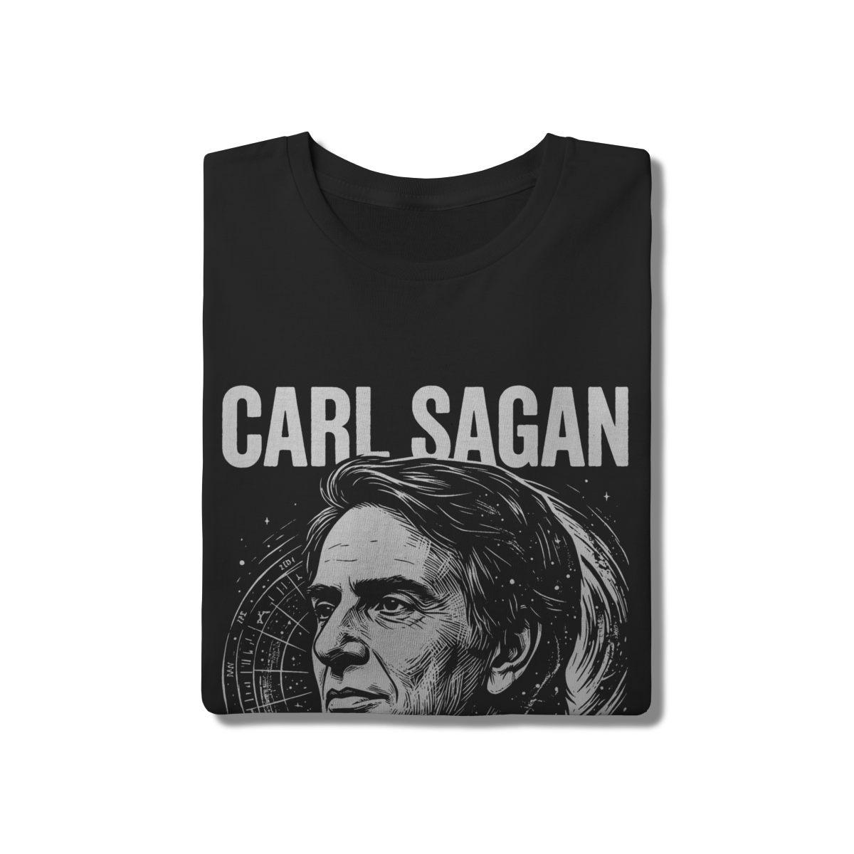 Camiseta Carl Sagan Intelecto Ciência Pensamento | Silk & Luck 1 Camiseta Carl Sagan Intelecto Ciência Pensamento | Silk & Luck