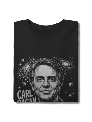 Camiseta Carl Sagan Verdade Científica Evidências | Silk & Luck