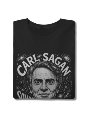 Camiseta Carl Sagan Estrela Matéria E Cosmos | Silk & Luck