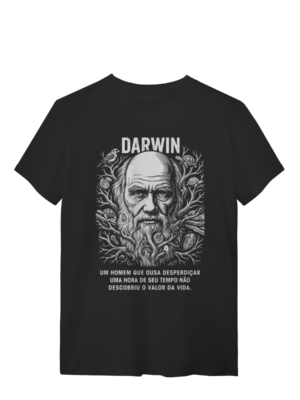 Camiseta Darwinismo Répteis Fósseis Tempo E Evolução | Silk & Luck