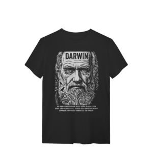 Camiseta Darwinismo Árvore Evolutiva Fósseis E Conchas | Silk & Luck