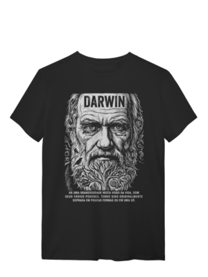 Camiseta Darwinismo Árvore Evolutiva Fósseis E Conchas | Silk & Luck