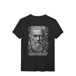 Camiseta Darwinismo Números Geometria Árvore Da Vida | Silk & Luck