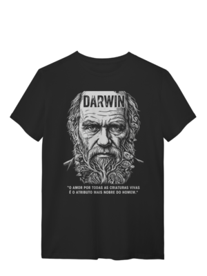 Camiseta Darwinismo Mosaico Animal Biologia Natureza | Silk & Luck
