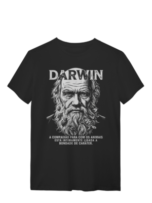 Camiseta Evolução Charles Darwin Animais Besouros Aves | Silk & Luck