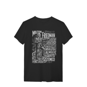Camiseta Milton Friedman Lições de Economia | Silk & Luck