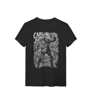 Camiseta Carl Jung Pensamento Filosófico Amor E Virtude | Silk & Luck