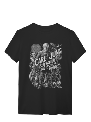 Camiseta Cultura Junguiana Sincronicidade Sentido Oculto | Silk & Luck