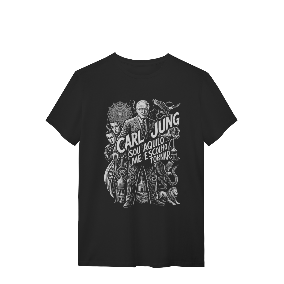 Camiseta Cultura Junguiana Sincronicidade Sentido Oculto | Silk & Luck 1 Camiseta Cultura Junguiana Sincronicidade Sentido Oculto | Silk & Luck
