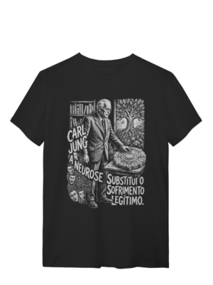 Camiseta Cultura Psicologia Jung Arquétipo E Conhecimento | Silk & Luck